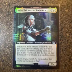 Ashe, Princess of Dalmasca Extended Art Foil (FIN) Final Fantasy MTG Magic 0425 - Image 1