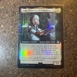 Ashe, Princess of Dalmasca Extended Art Foil (FIN) Final Fantasy MTG Magic 0425 - Image 2
