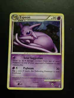 Espeon 4/95 2011 Call of Legends Holo NM Pokemon TCG - Image 1