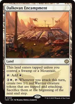 Dalkovan Encampment - Near Mint MTG Tarkir: Dragonstorm - Image 1