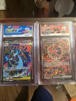 Mega Charizard and Oricorio UPC Promos Ace 10 Pokemon sequential - Image 1