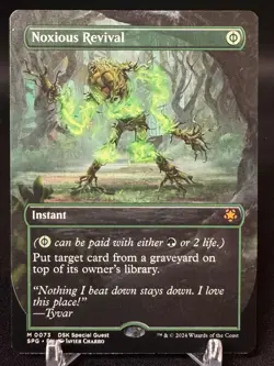 Noxious Revival (Borderless) Special Guests - MTG - NM - Image 1