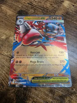 Mega Lucario EX 77/132 - Pokemon Mega Evolution TCG - Near Mint - Image 2