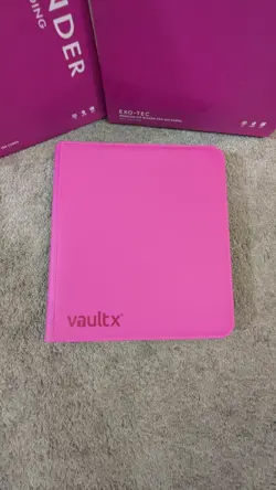 1st Edition | Vault X ME2 12 Pocket Binder (Phantasmal Flames) Pokemon Binder - Image 2