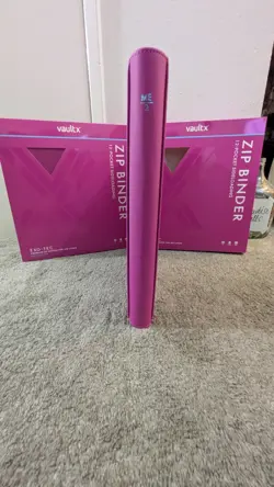 1st Edition | Vault X ME2 12 Pocket Binder (Phantasmal Flames) Pokemon Binder - Image 4