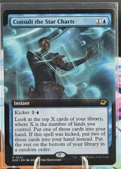 Consult the Star Charts - #325 Regular (Extended Art) Edge of Eternities - Mtg - Image 1