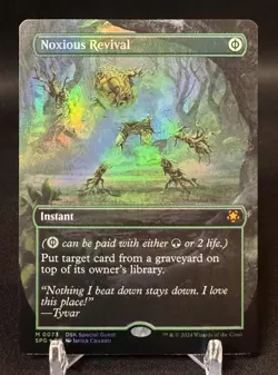 Noxious Revival (Borderless) Special Guests Foil - MTG - NM - Image 1