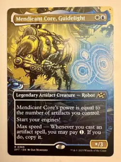 Mendicant Core, Guidelight #365, Aetherdrift (DFT), Borderless, Regular MTG - Image 1