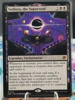 Magic MTG Sothera, the Supervoid EOE 0115 Regular Mythic - NM condition - Image 1