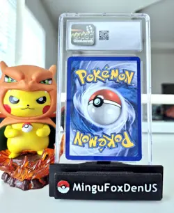 CGC 10 GEM MINT 💎 2005 Bayleef #35/115 Pokemon EX Unseen Forces VINTAGE - Image 2