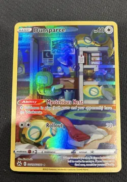 2023 Pokemon SWSH Crown Zenith Dunsparce Galarian Gallery #GG23/GG70 3 - Image 1