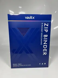 Vault x 9 Pocket Exo-Tec Zip Binder SV4 Pokemon Paradox Rift - Image 1