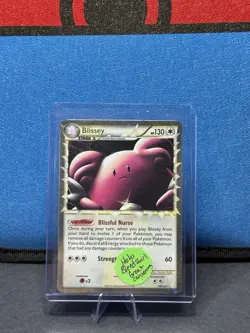 Pokemon TCG HeartGold & SoulSilver Blissey Prime 106/123 Holo Rare Mint/Gem-Mint - Image 1