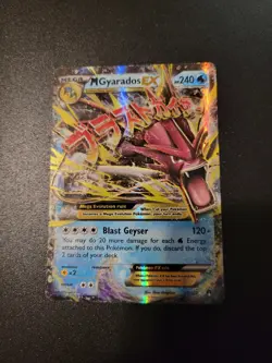 M Gyarados EX 27/122 Breakpoint Holo Pokemon LP - Image 1