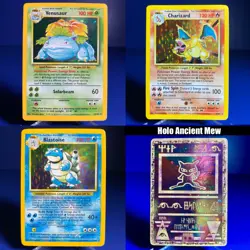 Original 151 Pokemon Cards 1999 [NM-LP] 100% Complete Set + Ancient Mew + 1st Ed - Image 2