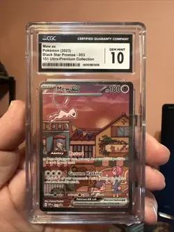 2023 Pokemon Mew ex 151 Ultra Premium Collection SVP 053 CGC 10 Gem Mint!! - Image 1