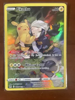 Pokemon TCG Pikachu TG05/TG30 Swsh11: Lost Origin Trainer Gallery Holo NM - Image 2