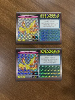8 Tomy Scratch Pokemon Holo Lot - Charizard - Pikachu - Dragonite - Mewtwo - PSA - Image 4