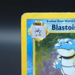 Blastoise - 002/102 1999 Holo Rare (Base Set) HP/Damaged - Pokemon TCG - Image 3