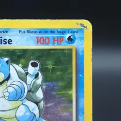 Blastoise - 002/102 1999 Holo Rare (Base Set) HP/Damaged - Pokemon TCG - Image 4
