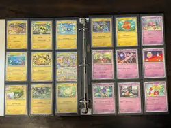 Pokemon Stellar Crown Complete Basic Set Regular and Reverse 1-142, 267 Cards - Image 5