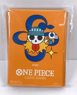 Nami 70 Sleeves One Piece Card Game Official Limited Card Sleeves Vol.2 - Image 1