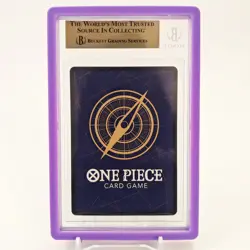 BGS 10 PRESTINE Monkey D Luffy P-041 Emotion Promo One Piece JAP - Image 3