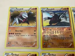 10x Excadrill & Drilbur Pokemon Card Lot Pokemon Cards Set Builder Lot TCG - Image 2