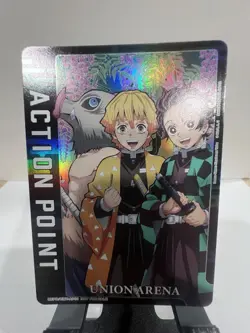 Union Arena - Demon Slayer AP01 Action Point Foil - Anime Tanjiro Kamado - Image 1
