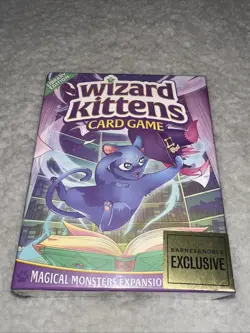 Wizard Kittens Card Game Library Edition Barnes & Noble Exclusive New - Image 1