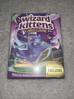 Wizard Kittens Card Game Library Edition Barnes & Noble Exclusive New - Image 4