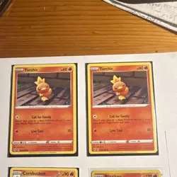 Pokemon Torchic, Combusken & Blaziken Set - 2020 4 Card Lot - Trading Card Game - Image 2