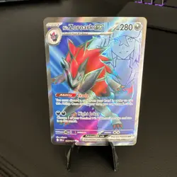 N's Zoroark EX 175/159 Sv09: Journey Together Full Art Pokemon TCG Card NM - Image 1