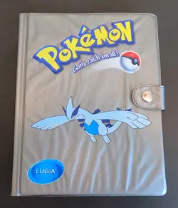 Pokemon Toysite Lugia Card Binder Nintendo Vintage 2000 GOOD CONDITION - Image 1