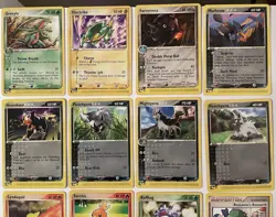 Vintage Pokemon E-reader Card Lot Of 12 Various Sets Rares Non-holo 2003-2007 - Image 2