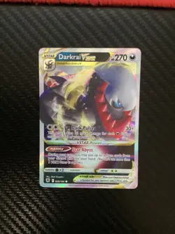 Darkrai VSTAR 099/189 Astral Radiance Ultra Rare Holo Pokemon Card NM - Image 1
