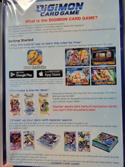 Digimon Card Game Promotion Pack Ver. 0.0 SEALED Special Edition Promo - Image 3