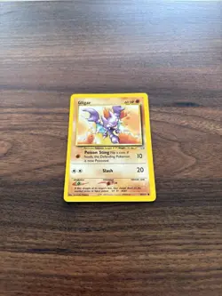 Pokemon TCG Gligar Neo Genesis Card 59/111 Regular Common LP - Image 2