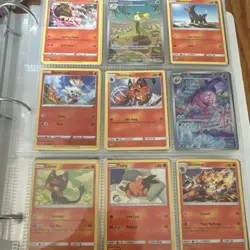 Pokemon TCG Mixed Card Lot Rhyhorn Growlithe Lucario Regular Holo - Image 1