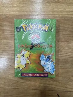 NEW SEALED Pokemon Grass Chopper Theme Deck Trading Card Game Gamefreak Wizards 742818061551 - Image 1