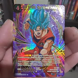 Dragon Ball Super Card Game Masters Prismatic Clash BT28-112 SPR SSB Son Goku - Image 1