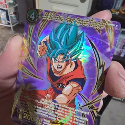 Dragon Ball Super Card Game Masters Prismatic Clash BT28-112 SPR SSB Son Goku - Image 3