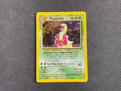 Meganium NM/LP Unlimited Neo Genesis Holo Rare 11 Pokemon Card 11/111 - Image 2