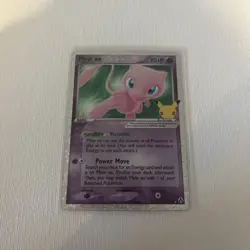 Pokemon Mew EX TCG 88/82 Celebrations 25th Anniversary Card MINT Condition - Image 1