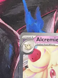 Alcremie EX Double Rare Pokemon TCG Card 075/159 Journey Together Stamped Promo - Image 2