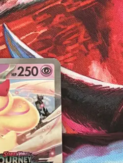 Alcremie EX Double Rare Pokemon TCG Card 075/159 Journey Together Stamped Promo - Image 3