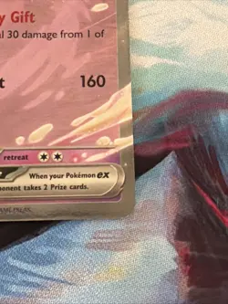 Alcremie EX Double Rare Pokemon TCG Card 075/159 Journey Together Stamped Promo - Image 4