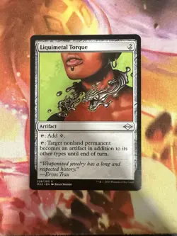 MTG Magic - Liquimetal Torque - Modern Horizons 2 - LP - Image 1