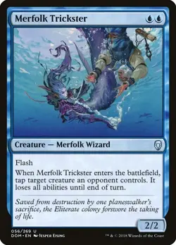 Merfolk Trickster 1x MtG Dominaria SP/NM - Image 1