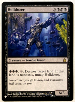 MTG Helldozer The List 88 NM - Image 1